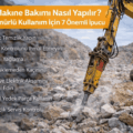 Kırıcı Makine Bakımı Nasıl Yapılır? Uzun Ömürlü Kullanım İçin 7 Önemli İpucu